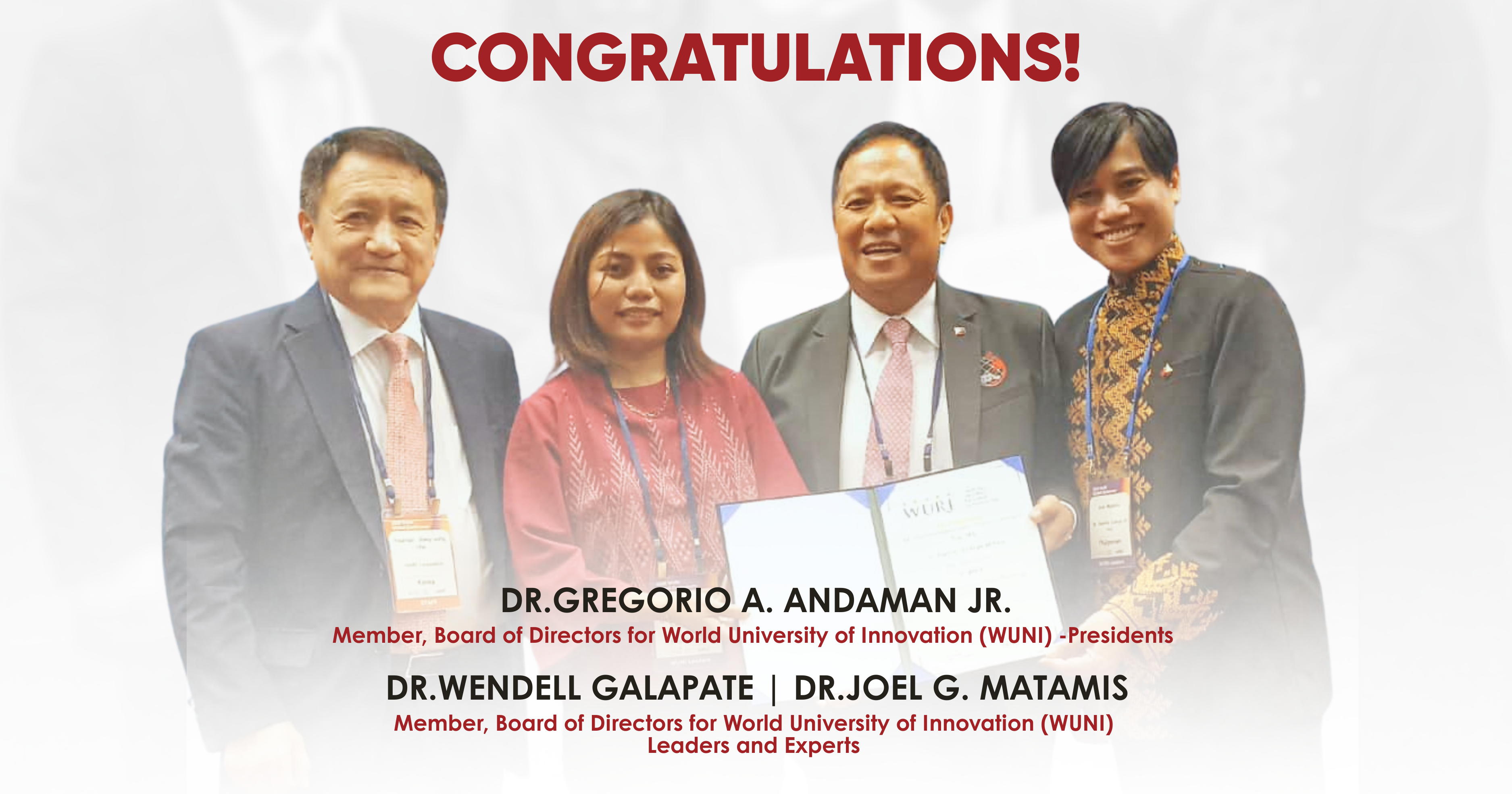 St. Dominic College of Asia Receives Top Recognition at WURI Global Conference in South Korea