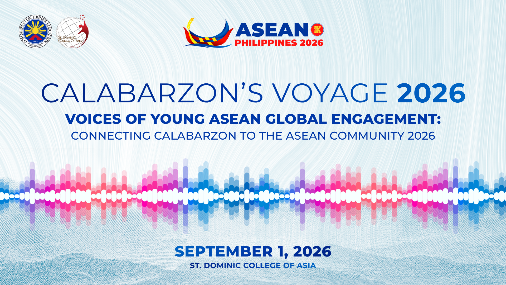 ASEAN PHILIPPINES 2026 - CALABARZON'S VOYAGE 2026: VOICES OF YOUNG ASEAN GLOBAL ENGAGEMENT