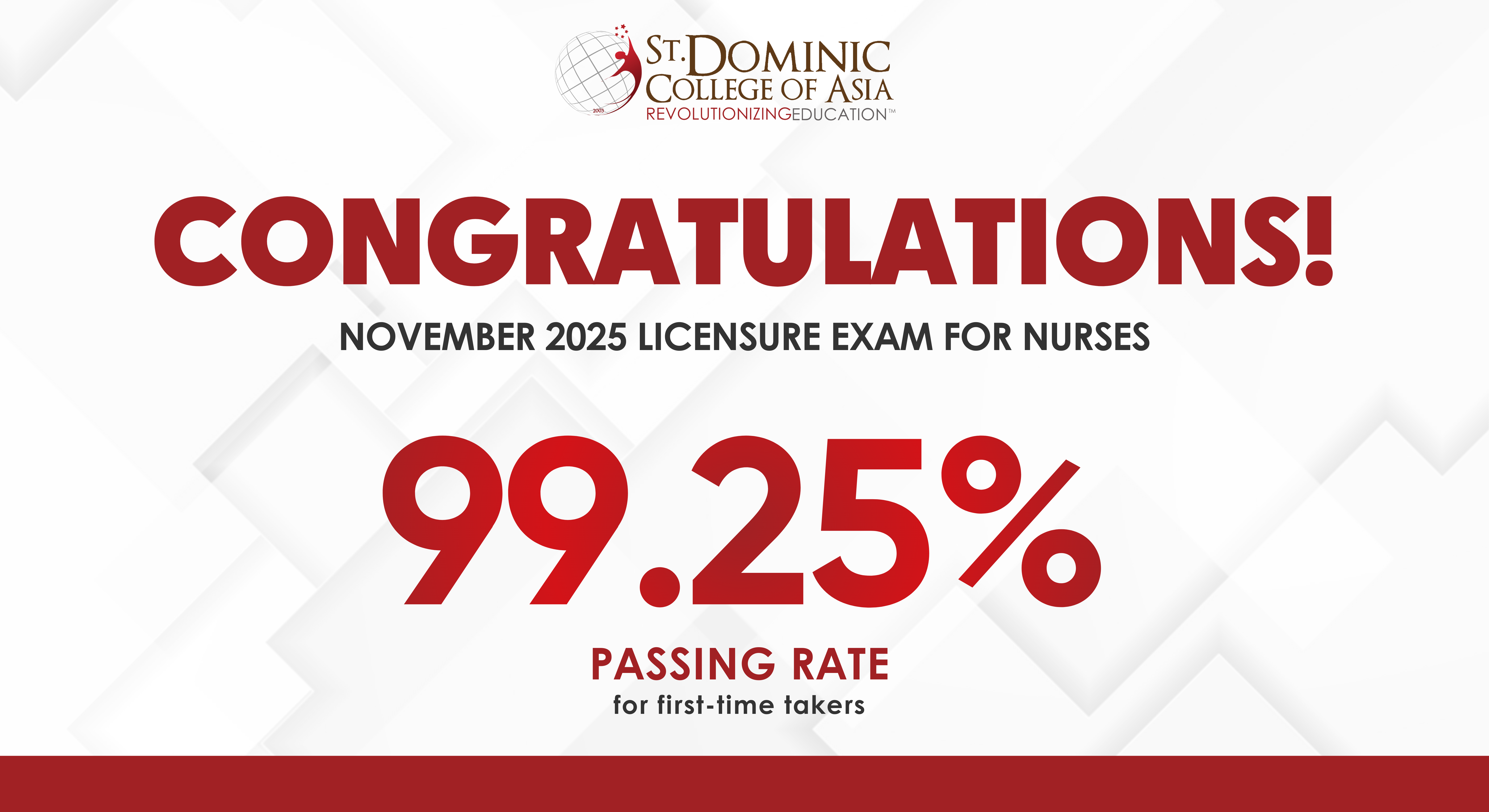 SDCA Achieves 99.25% Passing Rate in November 2025 Nursing Licensure Examination