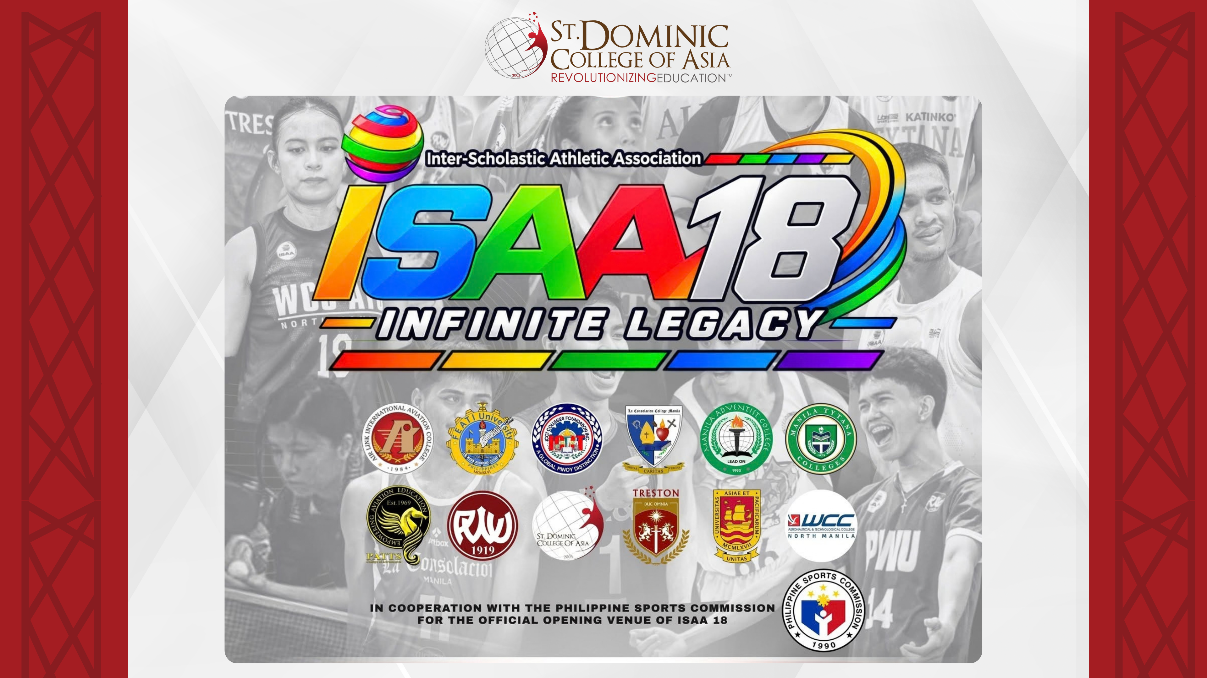 SDCA at ISAA 18: Infinite Legacy