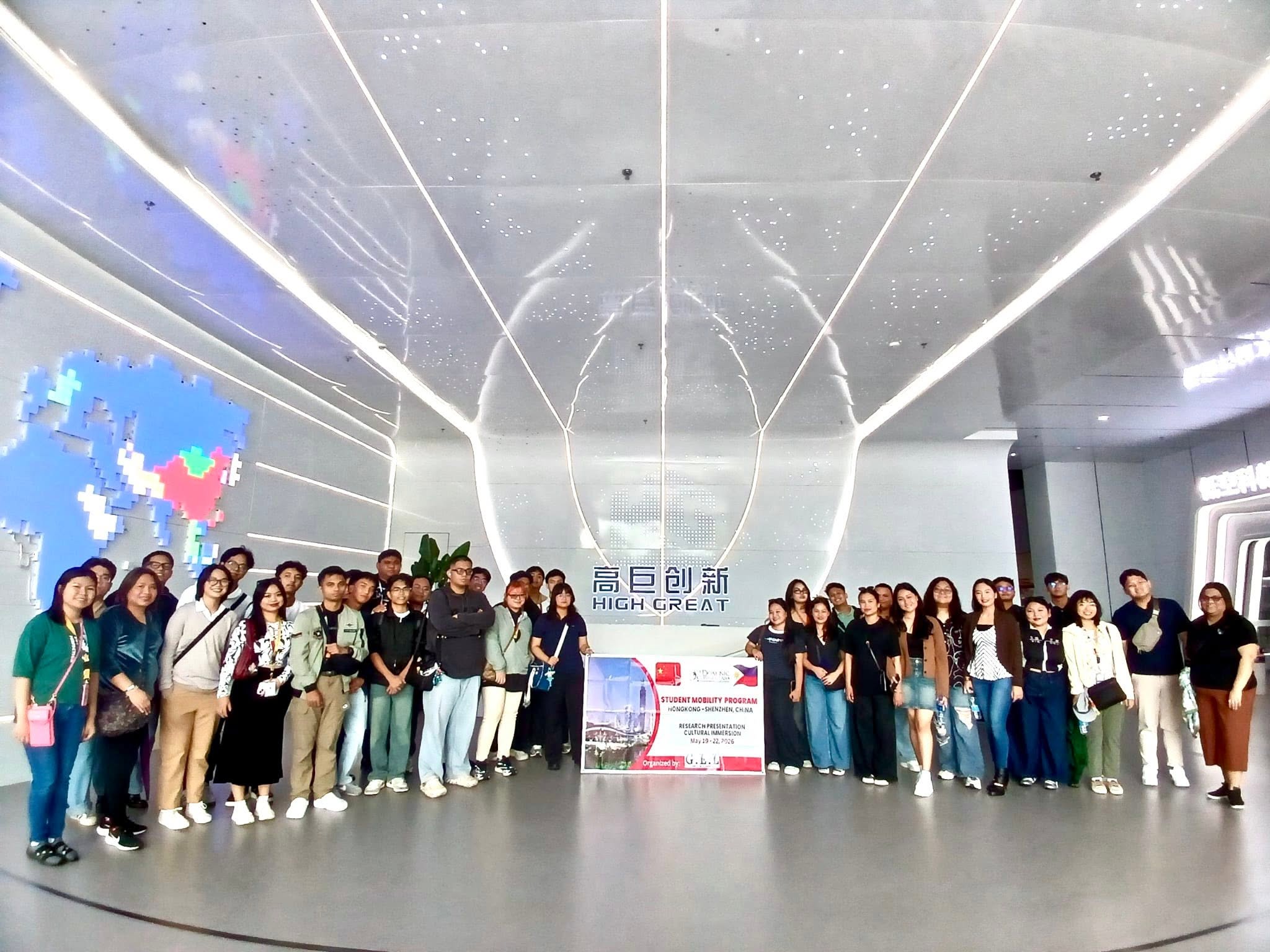 SDCA BSIT and BSBA Students Participate in International Student Mobility Program in Hong Kong and Shenzhen