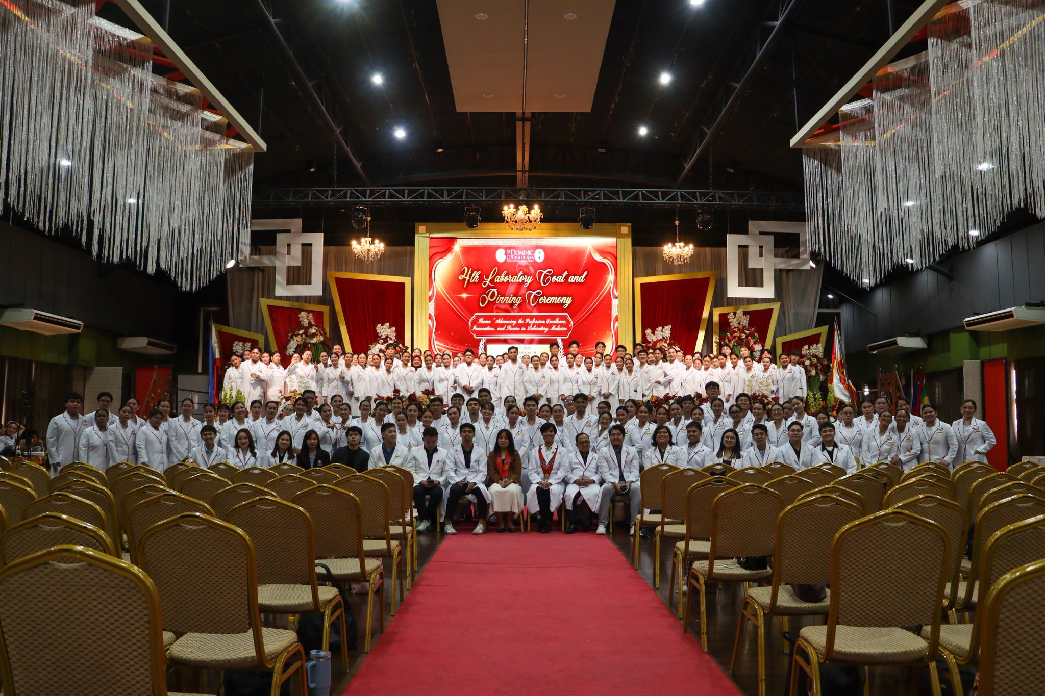 SDCA Holds 4th Laboratory Coat and Pinning Ceremony for Medical Laboratory Science Students