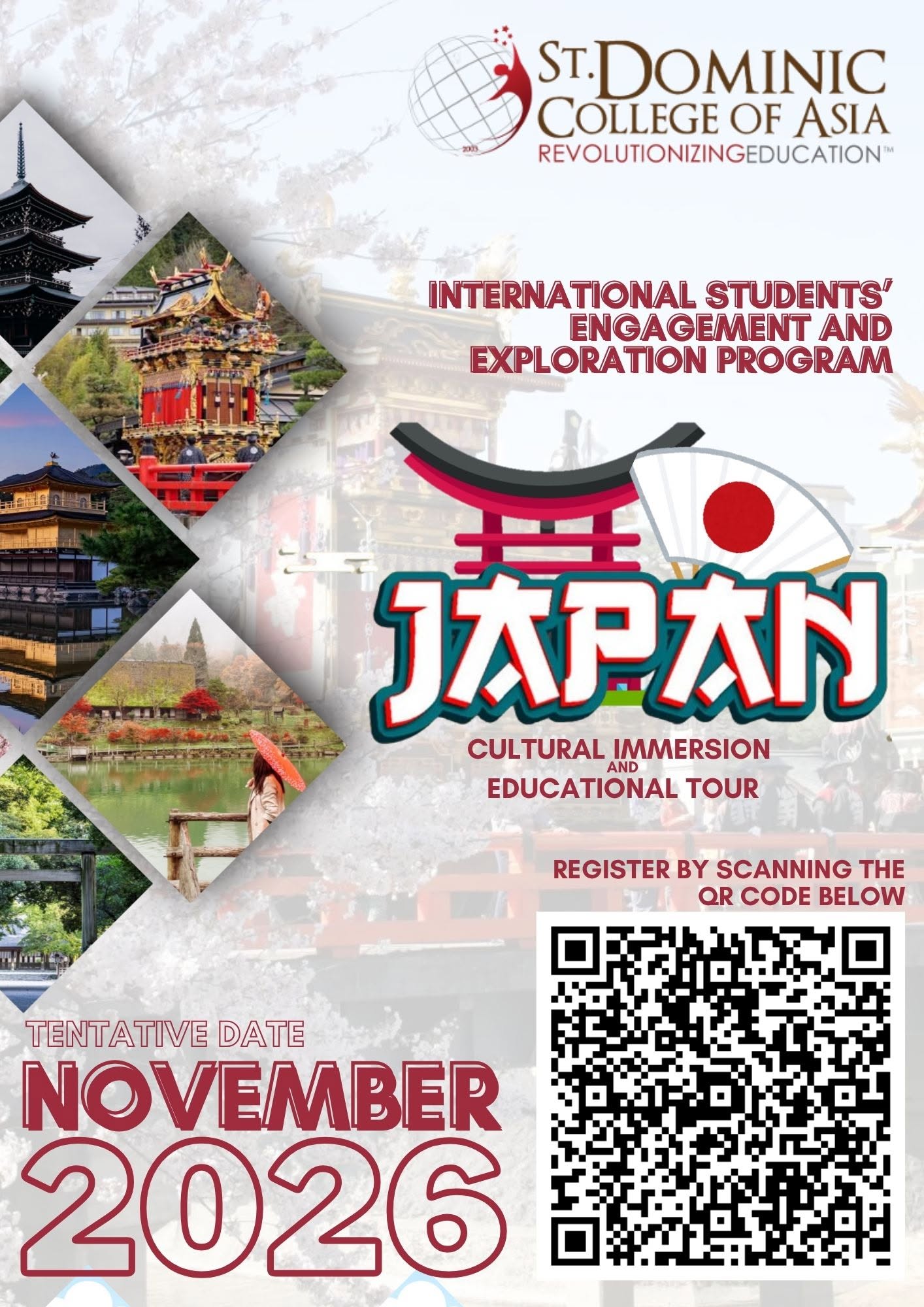 SDCA Opens Applications for International Students Engagement and Exploration Program in Japan