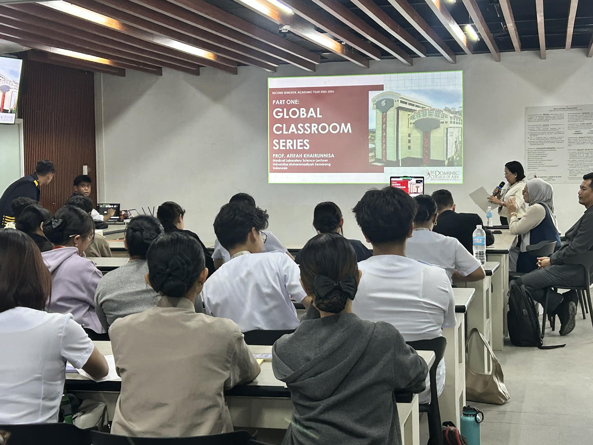 SDCA Strengthens Global Academic Linkages Through 3rd Global Classroom Series 
