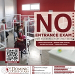 NO ENTRANCE EXAM