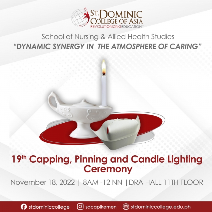 Dynamic Synergy in the Atmosphere of Caring 19th Capping, Pinning and Candle Lighting Ceremony