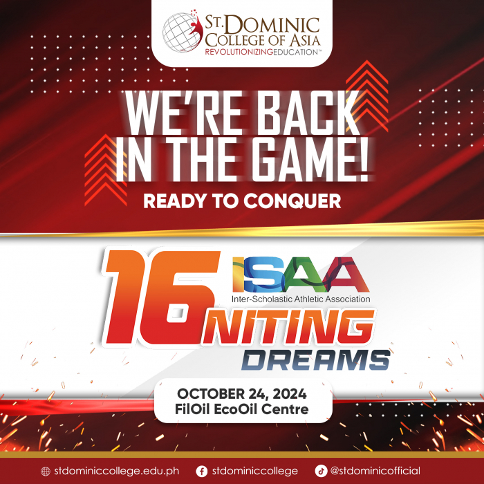 ISAA 16th IGNITING DREAMS OCTOBER 24, 2024 FilOil EcoOil Center  