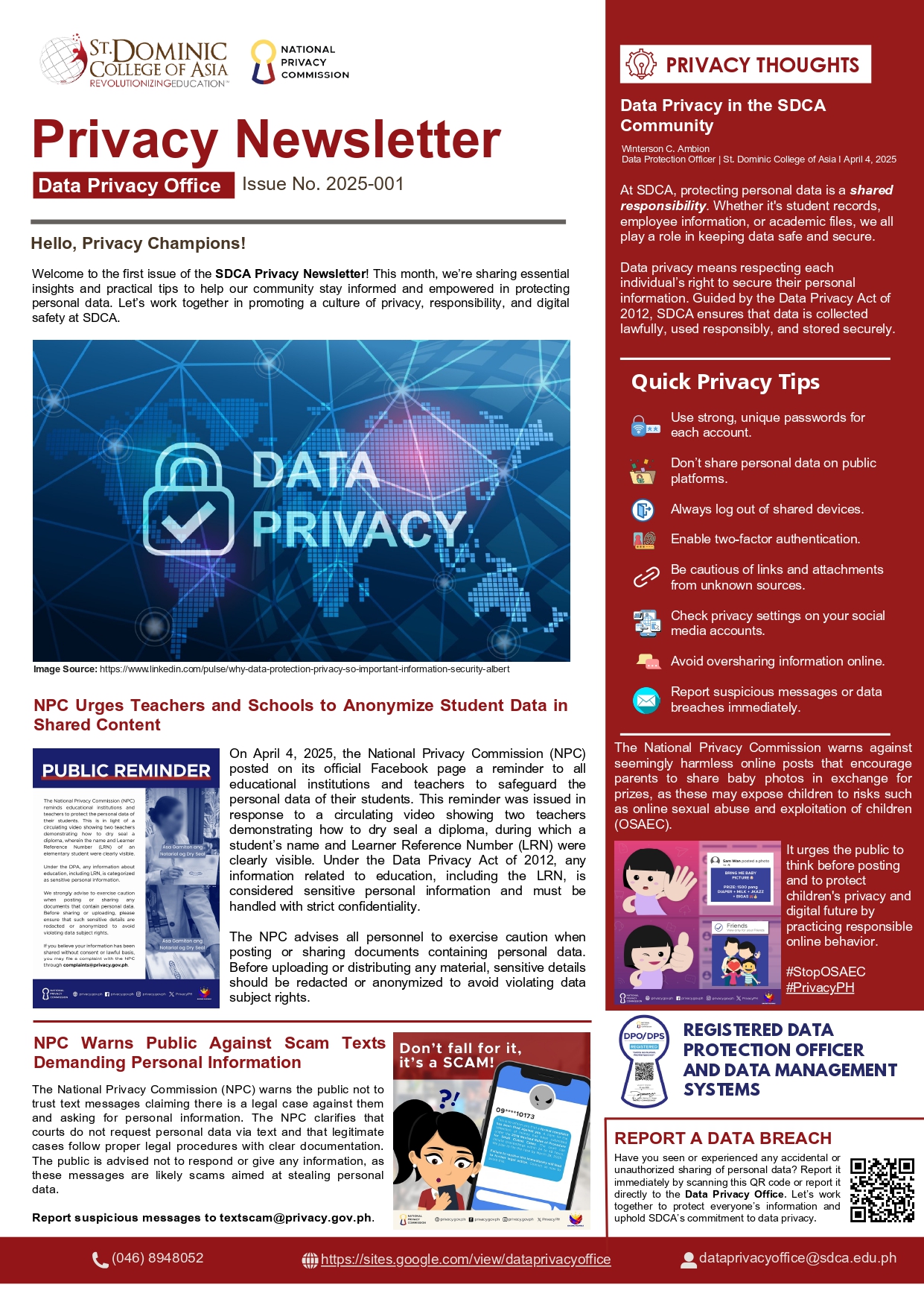 Volume 1 | Issue 1 | AY 2024-2025