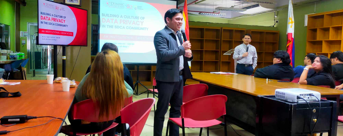 SDCA Successfully Conducted Institutional Orientation on Data Privacy