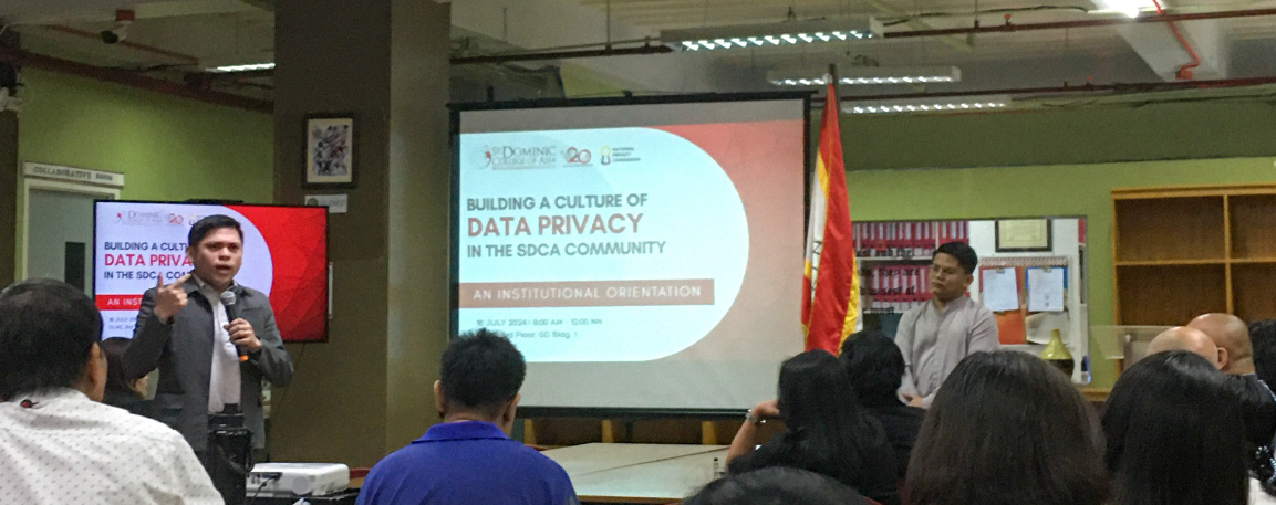 SDCA Successfully Conducted Institutional Orientation on Data Privacy